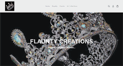 Desktop Screenshot of flauntycreations.com